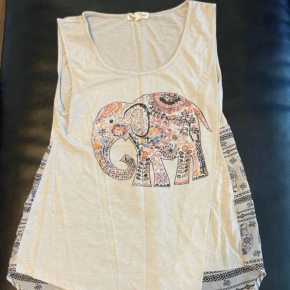 Elephant tank top